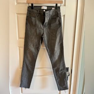 Frame Denim Women's Skinny Jeans - Gray